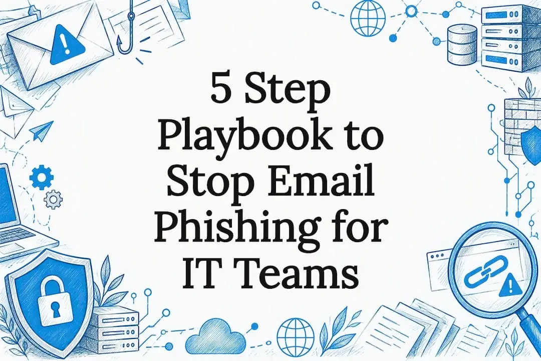 Decorative phishing prevention title card