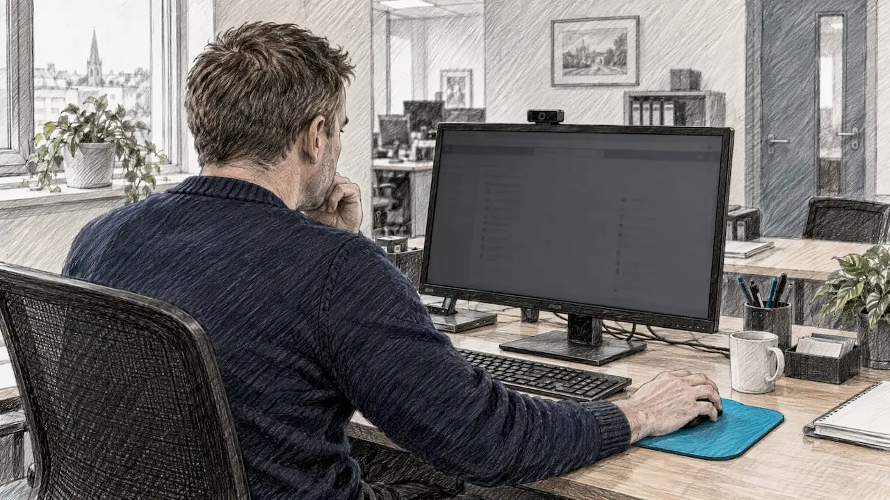 Administrator reviewing SharePoint site permissions