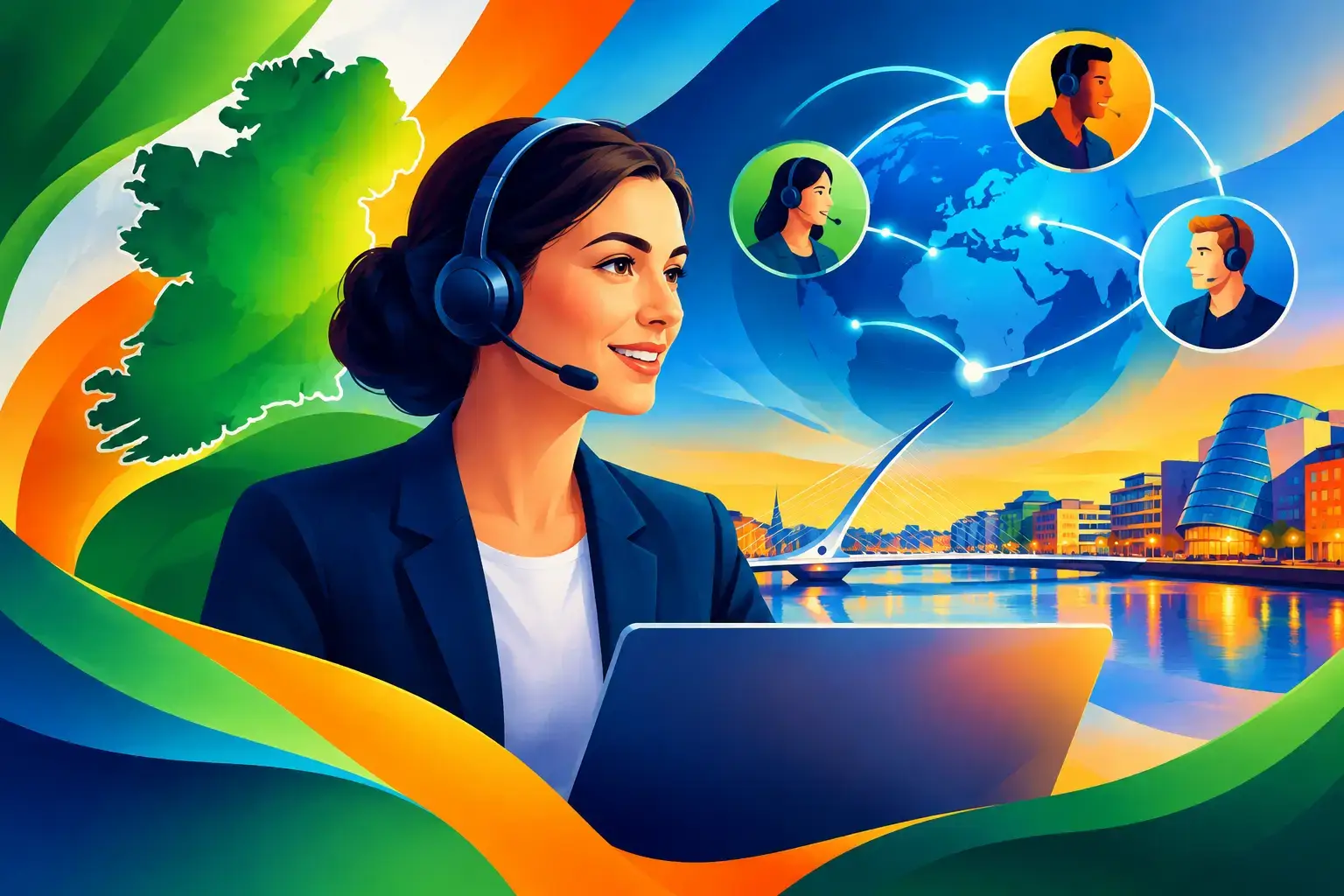 A Helpdesk Outsourcing Example for Irish Firms