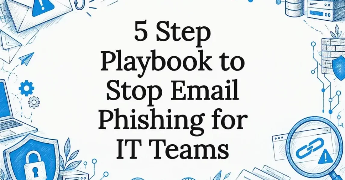 Decorative phishing prevention title card