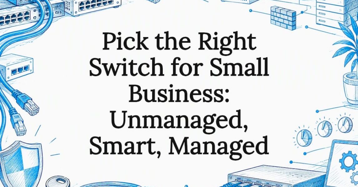 Decorative network switch title card