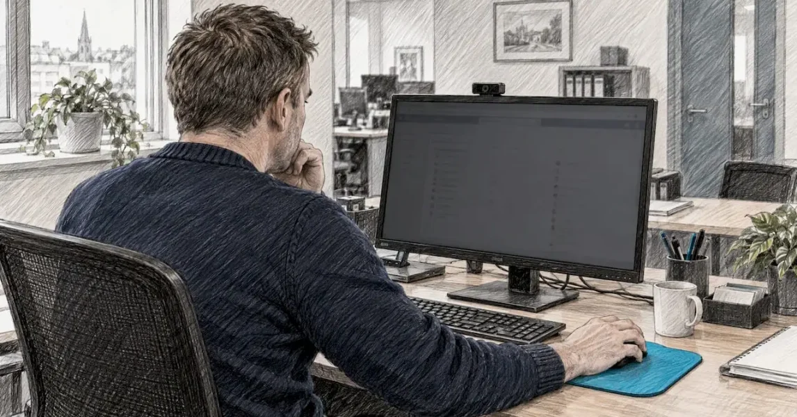 Administrator reviewing SharePoint site permissions